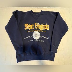 West Virginia crew neck